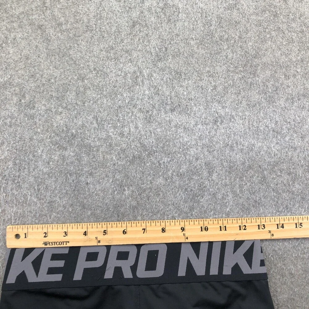 Nike Pro Shorts Womens Small Black Compression Dri-FIT 3 In Training Gym